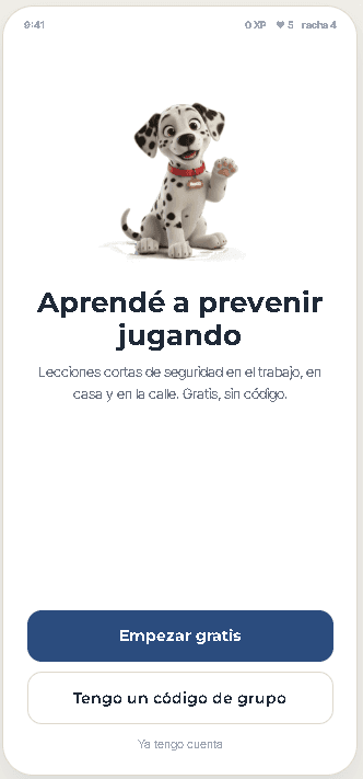 Captura de RISKGO